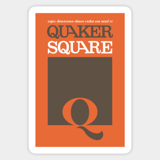 Quaker Square - Akron Ohio Sticker